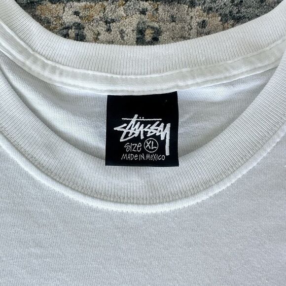 Stussy X Denim Tears Shirt Mens XL Farmers Blvd Tee Streetwear NY Queens Jamaica - Picture 4 of 9